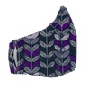 Purple Leaf Face Mask