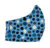 Blue Multi Spot Face Mask
