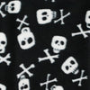 Black White Skull & Crossbones Fleece Snood