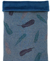 Blue Feather Happy Fleece Snood