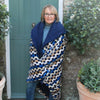 Blue Stripe & Black Stars Hugmee
