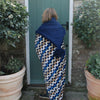 Blue Stripe & Black Stars Hugmee