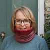 Air Force Blue Happy Fleece Snood