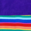 Purple & Rainbow Stripe Hugmee