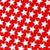 Red White Stars Fleece Snood