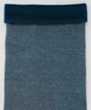 Teal Blue Happy Fleece Snood