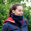 Navy Blue Fleece Snood